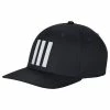 Adidas 3 Stripe Tour Golf Cap 1 Adidas 3 Stripe Tour Golf Cap -Ping Sales Store Adidas Three Stripe Tour Cap Black 1