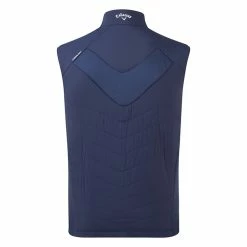 Callaway Primaloft Quilted Thermal Golf Wind Vest -Ping Sales Store Callaway AW21 Primaloft Quilted Thermal Wind Vest CGRFB0S4 410 Code WTCAL048 M Peacoat Back