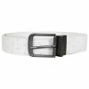 Callaway Chev Leather Golf Belt Caviar -Ping Sales Store Callaway Chev Leather Golf Belt Bright White