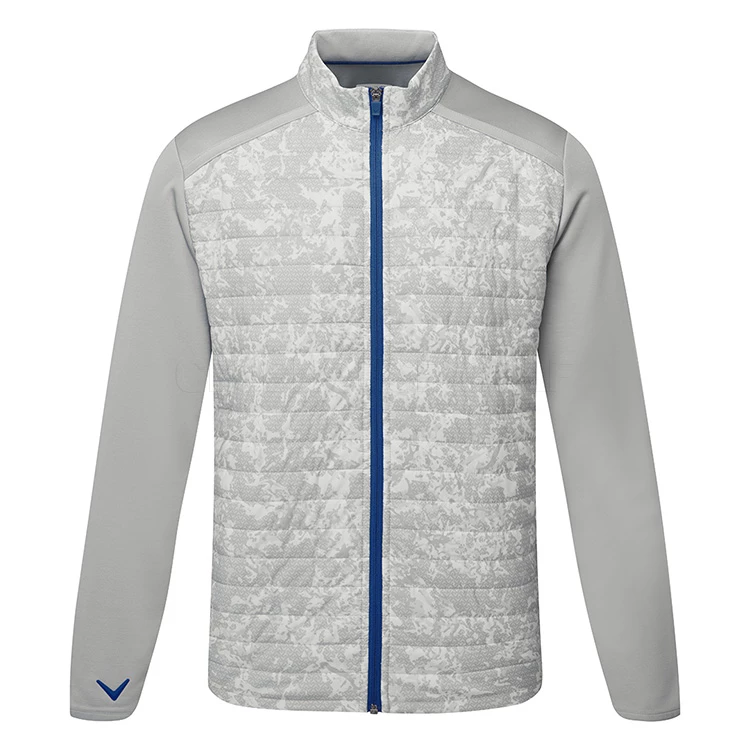Callaway Abstract Camo Print Mixed Media Golf Wind Jacket 2 Callaway Abstract Camo Print Mixed Media Golf Wind Jacket