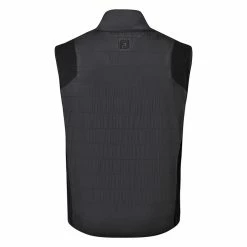 FootJoy Quilted Thermal Golf Wind Vest -Ping Sales Store FootJoy AW20 FJ Quilted Vest 92971 Code WTFOO057 Black back