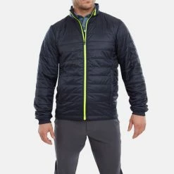 FootJoy Active Insulation Golf Wind Jacket -Ping Sales Store FootJoy AW22 Active Insulation Jacket 88817 WTFOO069 Navy Model 1
