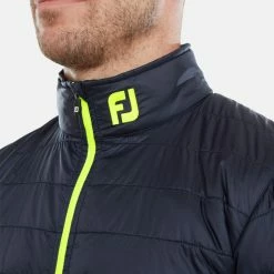FootJoy Active Insulation Golf Wind Jacket -Ping Sales Store FootJoy AW22 Active Insulation Jacket 88817 WTFOO069 Navy Model 2
