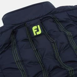 FootJoy Active Insulation Golf Wind Jacket -Ping Sales Store FootJoy AW22 Active Insulation Jacket 88817 WTFOO069 Navy Model 4