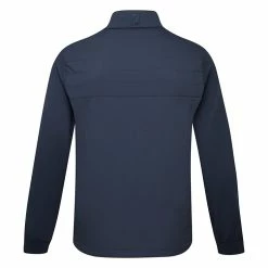 FootJoy FJ Hybrid Golf Wind Jacket -Ping Sales Store FootJoy FootJoy AW22 FJ Hybrid Jacket 88821 WTFOO071 Navy Back