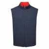 FootJoy FJ Hybrid Golf Wind Vest 1 FootJoy FJ Hybrid Golf Wind Vest -Ping Sales Store FootJoy FootJoy AW22 FJ Hybrid Vest 88824 WTFOO074 Navy Front