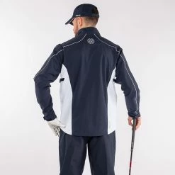 Galvingreen Galvin Green Ace Waterproof Golf Jacket -Ping Sales Store Galvin Green AW21 Ace Waterproof Jacket G110431 Code WJGAL427 M Navy White Model 3