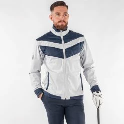 Galvingreen Galvin Green Liam Interface-1 Golf Wind Jacket -Ping Sales Store Galvin Green AW22 LIAM G122273 COOL GREY NAVY Model 1
