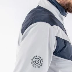 Galvingreen Galvin Green Liam Interface-1 Golf Wind Jacket -Ping Sales Store Galvin Green AW22 LIAM G122273 COOL GREY NAVY Model 5