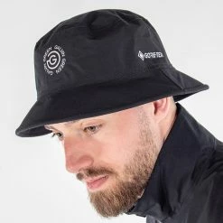 Galvingreen Galvin Green Astro Waterproof Golf Hat -Ping Sales Store Galvin Green Astro GORE TEX Hat Black 4