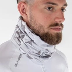 Galvingreen Galvin Green Dragan Insula Golf Snood 8 Galvingreen Galvin Green Dragan Insula Golf Snood -Ping Sales Store Galvin Green Dragan Snood Cool Grey Sharkskin White 3