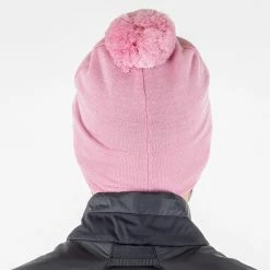 Galvingreen Galvin Green Lemmy Interface-1 Bobble Golf Beanie 8 Galvingreen Galvin Green Lemmy Interface-1 Bobble Golf Beanie -Ping Sales Store Galvin Green Lemmy Knitted Hat Light Pink 3