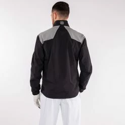 Galvingreen Galvin Green Armstrong Waterproof Golf Jacket -Ping Sales Store Galvin Green SS22 Armstrong Waterproof Jacket G120217 Code WJGAL420 M Black White Sharkskin Model 3