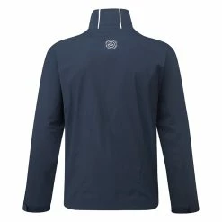 Galvingreen Galvin Green Albert Waterproof Golf Jacket -Ping Sales Store Galvin Green SS22 Albert Waterproof Jacket G130037 WJGAL429 M Navy Cool Grey White Back