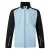 Galvingreen Galvin Green Albert Waterproof Golf Jacket -Ping Sales Store Galvin Green SS22 Albert Waterproof Jacket G130067 WJGAL430 Blue bell Black White Front
