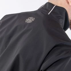 Galvingreen Galvin Green Albert Waterproof Golf Jacket -Ping Sales Store Galvin Green SS22 Albert Waterproof Jacket G130067 WJGAL430 Blue bell Black White Model 4