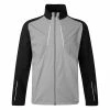 Galvingreen Galvin Green Albert Waterproof Golf Jacket -Ping Sales Store Galvin Green SS22 Albert Waterproof Jacket G130077 WJGAL431 Sharkskin Black White Front