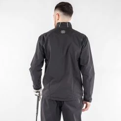 Galvingreen Galvin Green Albert Waterproof Golf Jacket -Ping Sales Store Galvin Green SS22 Albert Waterproof Jacket G130077 WJGAL431 Sharkskin Black White model 3