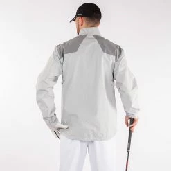 Galvingreen Galvin Green Armstrong Waterproof Golf Jacket 13 Galvingreen Galvin Green Armstrong Waterproof Golf Jacket -Ping Sales Store Galvin Green SS22 Armstrong Waterproof Jacket G120207 Code WJGAL419 M Grey White Model 3