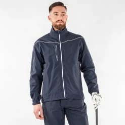 Galvingreen Galvin Green Armstrong Waterproof Golf Jacket 14 Galvingreen Galvin Green Armstrong Waterproof Golf Jacket -Ping Sales Store Galvin Green SS22 Armstrong Waterproof Jacket G120231 WJGAL432 Navy White Model 1