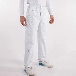 Galvingreen Galvin Green Arthur Waterproof Golf Trouser 11 Galvingreen Galvin Green Arthur Waterproof Golf Trouser -Ping Sales Store Galvin Green SS22 Arthur Waterproof Trousers White G777401 Code WPGAL036 M White model 1