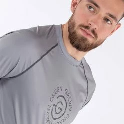 Galvingreen Galvin Green Enzo Golf Base Layer -Ping Sales Store Galvin Green SS22 Enzo Thermal Base Layer G128607 Code BLGAL050 M Sharkskin Granite Grey Model 2