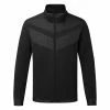 Galvingreen Galvin Green Liam Interface-1 Golf Wind Jacket 1 Galvingreen Galvin Green Liam Interface-1 Golf Wind Jacket -Ping Sales Store Galvin Green SS22 Liam Full Zip Windproof Jacket G122277 Code WTGAL185 M Black Front