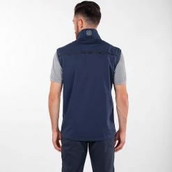 Galvingreen Galvin Green Lion Interface-1 Golf Wind Vest -Ping Sales Store Galvin Green SS22 Lion Full Zip Windproof Bodywarmer G122433 Code WTGAL192 M Navy model 3