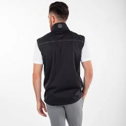 Galvingreen Galvin Green Lion Interface-1 Golf Wind Vest -Ping Sales Store Galvin Green SS22 Lion Full Zip Windproof Bodywarmer G122477 Code WTGAL193 M Black model 3