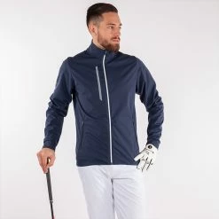 Galvingreen Galvin Green Lyle Interface-1 Golf Wind Jacket -Ping Sales Store Galvin Green SS22 Lyle Full Zip Windproof Jacket G122133 Code WTGAL189 M Navy White Model 1