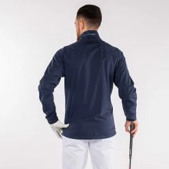 Galvingreen Galvin Green Lyle Interface-1 Golf Wind Jacket -Ping Sales Store Galvin Green SS22 Lyle Full Zip Windproof Jacket G122133 Code WTGAL189 M Navy White Model 3