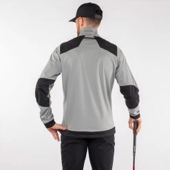 Galvingreen Galvin Green Lyle Interface-1 Golf Wind Jacket -Ping Sales Store Galvin Green SS22 Lyle Full Zip Windproof Jacket G122177 Code WTGAL190 M Sharkskin Black Model 3