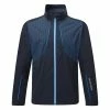 Galvingreen Galvin Green Albert Waterproof Golf Jacket -Ping Sales Store Galvin Green SS23 Albert G130033 Waterproof Jacket WJGAL437 S Navy White Blue Front