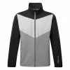 Galvingreen Galvin Green Armstrong Waterproof Golf Jacket 2 Galvingreen Galvin Green Armstrong Waterproof Golf Jacket -Ping Sales Store Galvin Green SS23 Armstrong G120272 Waterproof Jacket WJGAL441 S Black Sharkskin Cool Grey Front