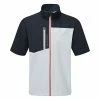 Galvingreen Galvin Green Axl Waterproof Golf Jacket -Ping Sales Store Galvin Green SS23 Axl Waterproof Jacket G120713 WJGAL443 S White Navy Orange Front