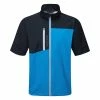 Galvingreen Galvin Green Axl Waterproof Golf Jacket -Ping Sales Store Galvin Green SS23 Axl Waterproof Jacket G120763 WJGAL444 S Blue Navy White Front