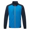 Galvingreen Galvin Green Lyle Interface-1 Golf Wind Jacket -Ping Sales Store Galvin Green SS23 Lyle Windproof Jacket G1221 63 WTGAL200 S Blue Navy White Front
