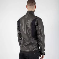 Galvingreen Galvin Green Angus Shakedry Waterproof Golf Jacket -Ping Sales Store Galvin Green SS21 Angus Waterproof Jacket G110277 Code WJGAL397 Ash Grey Black Model 3