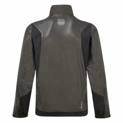 Galvingreen Galvin Green Angus Shakedry Waterproof Golf Jacket -Ping Sales Store Galvin Green SS21 Angus Waterproof Jacket G110277 Code WJGAL397 Ash Grey Black back