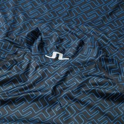 Ping Sales Store 13 Ping Sales Store -Ping Sales Store J. Lindeberg GMJT06853 O459 M Aello Soft Compression Print BLLIN009 Nautical Blue Bridge Monogram Detail