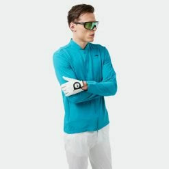 Jlindeberg J.Lindeberg KV Hybrid Golf Wind Jacket -Ping Sales Store J.Lindeberg AW22 KV Hybrid Jacket GMOW05623 0191 WTLIN040 S Enamel Blue Model 1