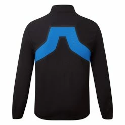 Jlindeberg J.Lindeberg KV Hybrid Golf Wind Jacket -Ping Sales Store J.Lindeberg SS22 KV Hybrid Golf Jacket GMOW05623 9999 Code WTLIN018 M Black Skydiver Back