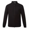 Jlindeberg J.Lindeberg KV Hybrid Golf Wind Jacket -Ping Sales Store J.Lindeberg SS22 KV Hybrid Golf Jacket GMOW05623 9999 Code WTLIN018 M Black Skydiver Front