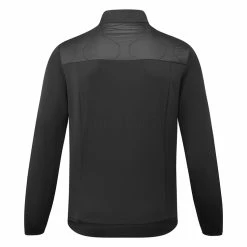 Jlindeberg J.Lindeberg Quilt Hybrid Thermal Golf Wind Jacket -Ping Sales Store J.Lindeberg SS23 Quilt Hybrid Wind Jacket AMOW09261 9999 WTLIN053 Back