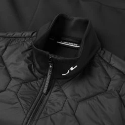 Jlindeberg J.Lindeberg Quilt Hybrid Thermal Golf Wind Jacket -Ping Sales Store J.Lindeberg SS23 Quilt Hybrid Wind Jacket AMOW09261 9999 WTLIN053 Detail
