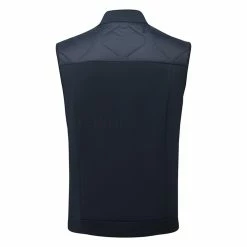 Jlindeberg J.Lindeberg Quilt Hybrid Thermal Golf Wind Vest -Ping Sales Store J.Lindeberg SS23 Quilt Hybrid Wind Vest AMOW09220 6855 WTLIN054 Back
