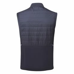Jlindeberg J.Lindeberg Kenny Hybrid Thermal Golf Wind Vest -Ping Sales Store J.Lindeberg AMOW08166 6855 M Kenny Hybrid Vest JL Navy WTLIN038 Back