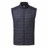 Jlindeberg J.Lindeberg Kenny Hybrid Thermal Golf Wind Vest 1 Jlindeberg J.Lindeberg Kenny Hybrid Thermal Golf Wind Vest -Ping Sales Store J.Lindeberg AMOW08166 6855 M Kenny Hybrid Vest JL Navy WTLIN038 Front