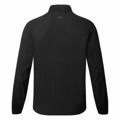 Jlindeberg J.Lindeberg Logan Hybrid Golf Wind Jacket -Ping Sales Store J.Lindeberg GMOW06817 9999 M Logan Hybrid Jacket Black WTLIN030 Back