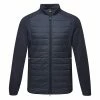 Jlindeberg J.Lindeberg Kenny Hybrid Thermal Golf Wind Jacket -Ping Sales Store J.Lindenberg Kenny Hybrid Jacket AMOW08165 6855 WTTLIN043 JL Navy Front